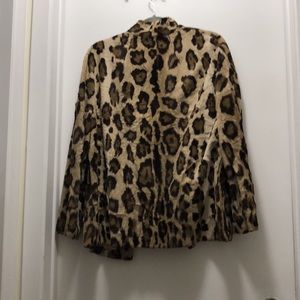 Vintage 1960’s Faux Leopard Jacket Saks Fifth Ave